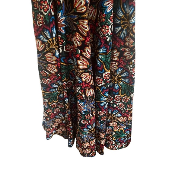 Olivaceous Multicolor Jaden Sleeveless Spaghetti Floral Print Maxi Dress Large - Picture 4 of 11